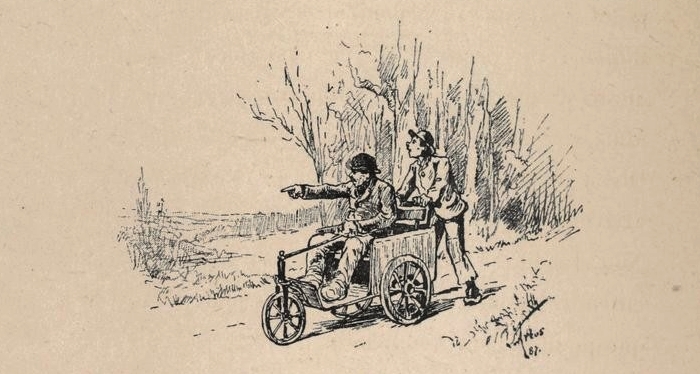 Illustration tirée de l'ouvrage En déplacement - Donatien Levesque (1887) - E. Plon, Nourrit et Cie (Paris) - BnF (Gallica) 125